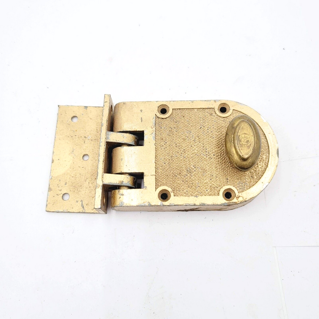 Vintage Hinged Surface Rim Night Lock Latch No Keeper Salvage Reclaimed