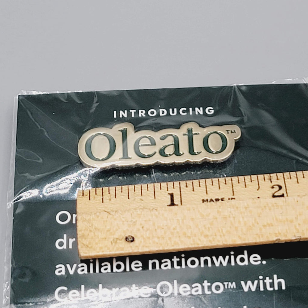 Starbucks Oleato Gold Pin 2024 Employee Exclusive Coffee Collectible New