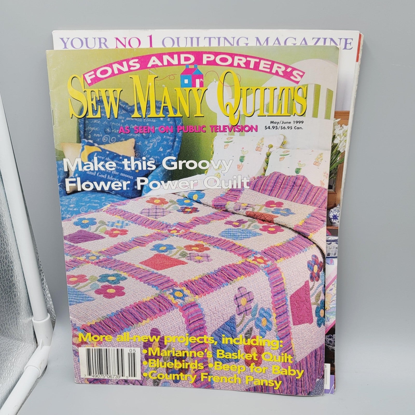 Quilting Magazine Lot Mixed Titles and Years Vintage Lot of 6 Issues Listed