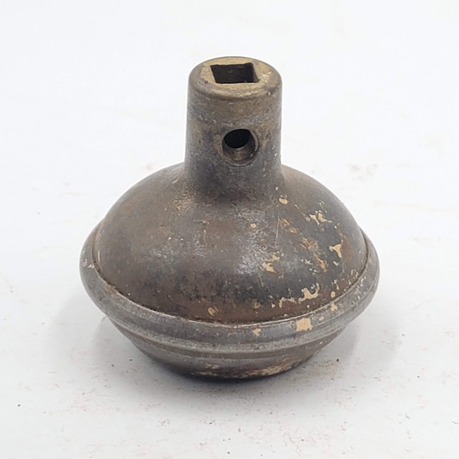 Vintage SINGLE Doorknob Ringed Accent Salvage Door Hardware 2.25"