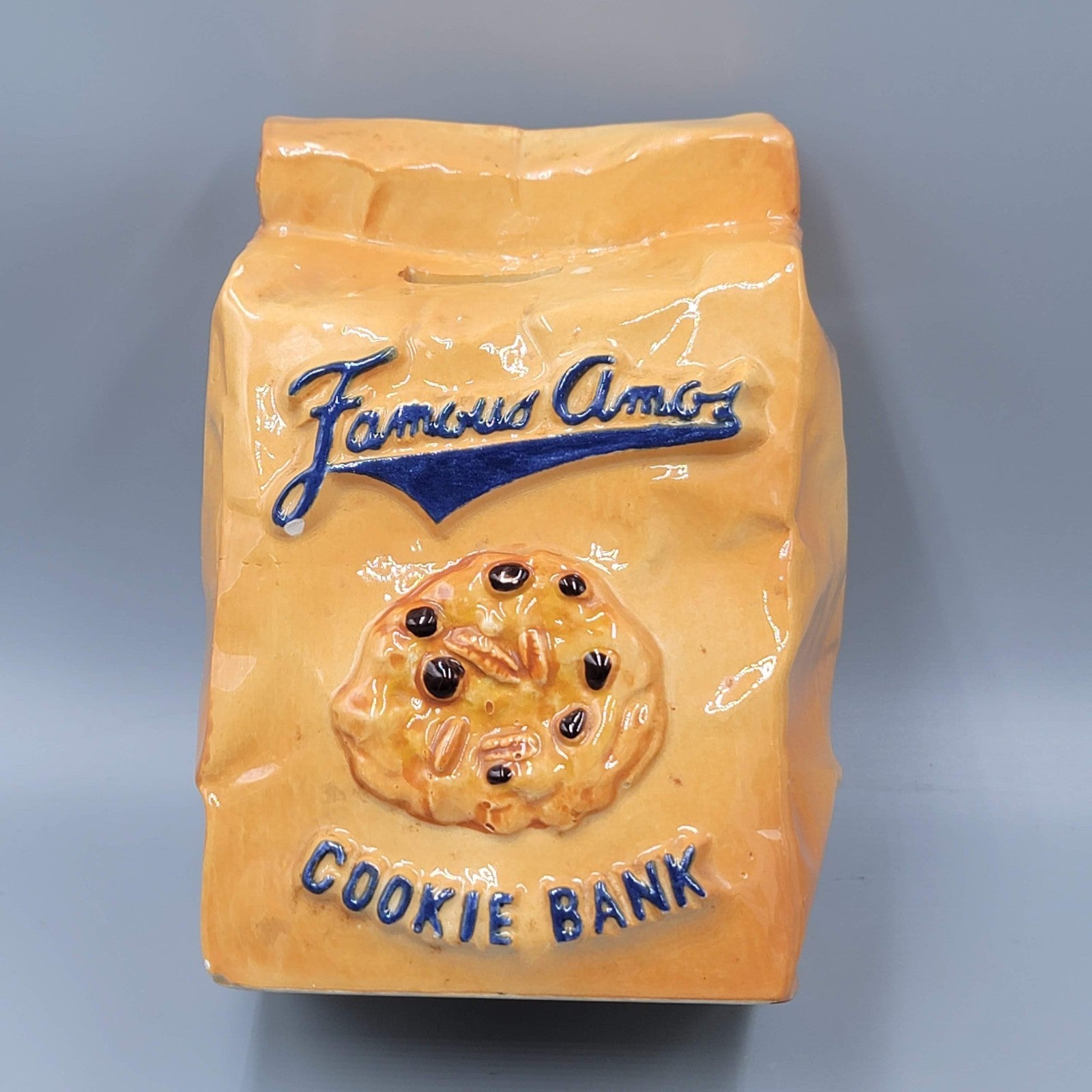 Famous Amos Cookie Bank by Treasure Craft Made in the USA