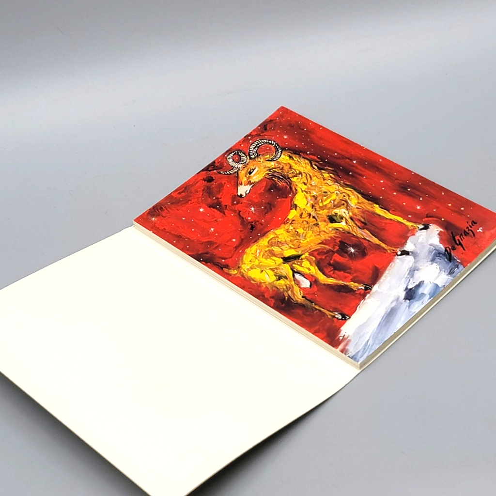 Vintage De Grazia Paints the Signs of the Zodiac Postcard Set
