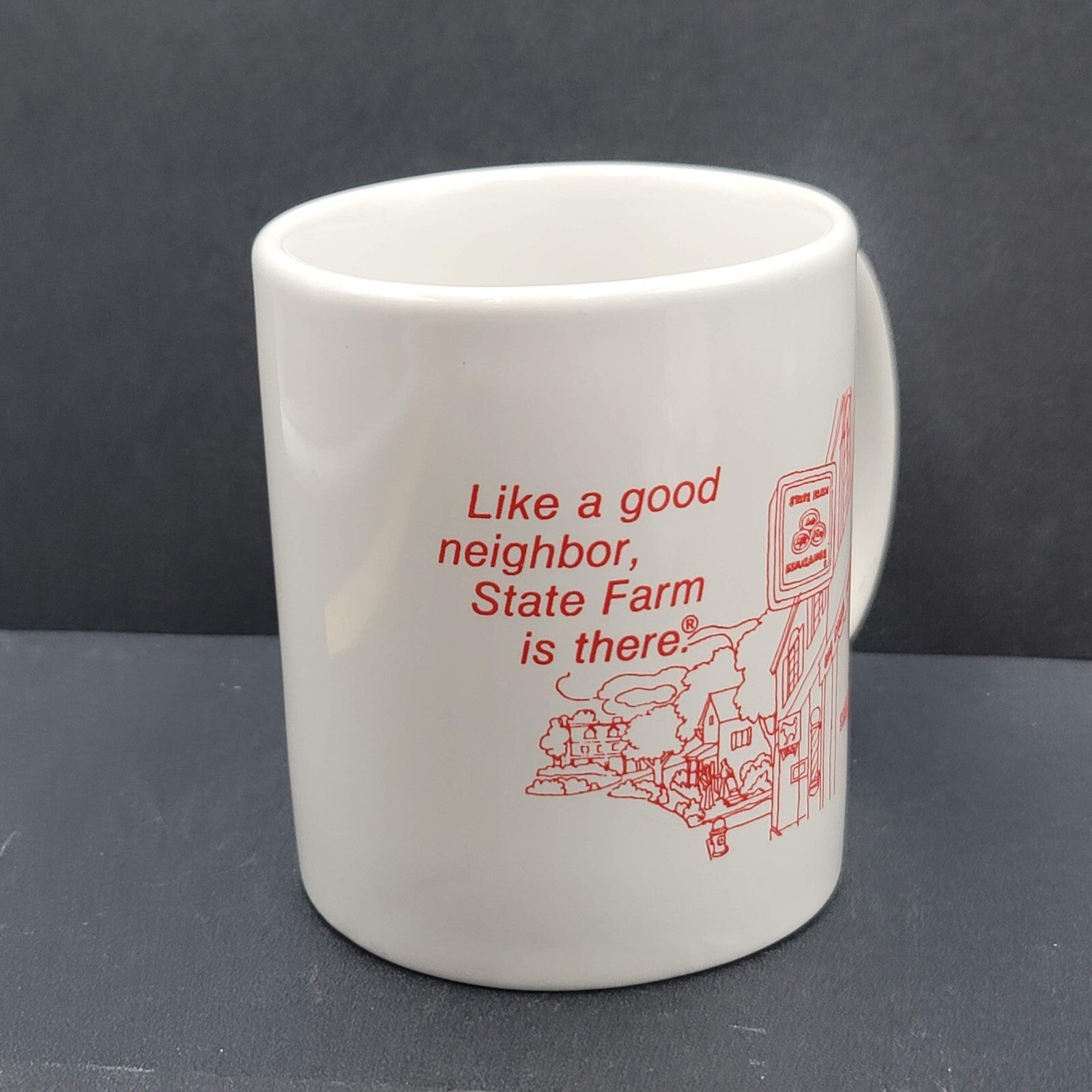State Farm Insurance Like A Good Neighbor Advertising Coffee Mug Tea Cup 12 oz