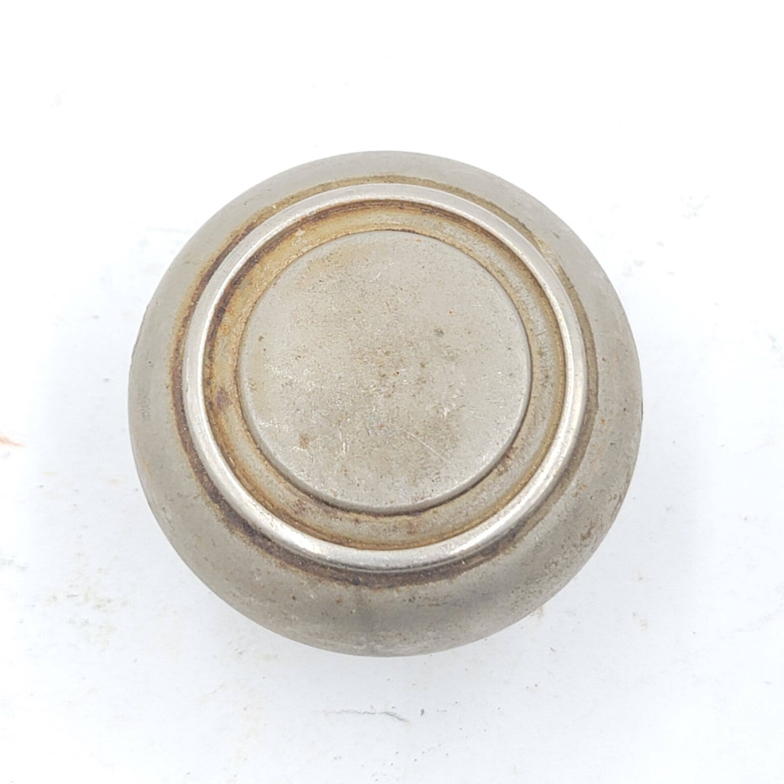Vintage SINGLE Steel Doorknob Salvage Reclaimed Door Hardware 2.25 in 6674