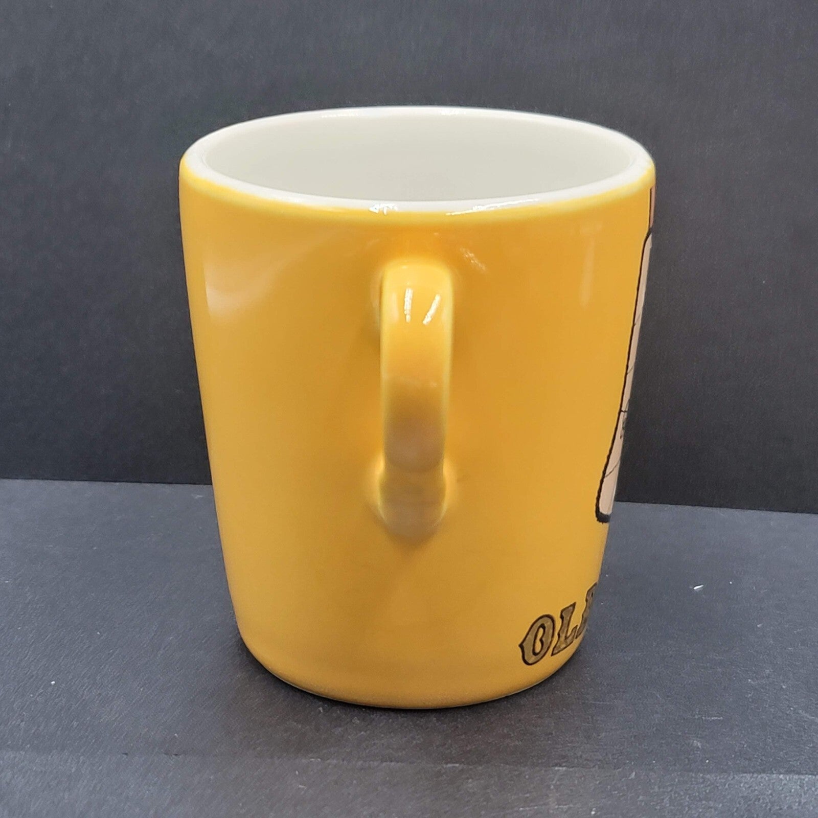 Old Crow Kentucky Whiskies Signed Cast Ceramic Mug Coffee Cup