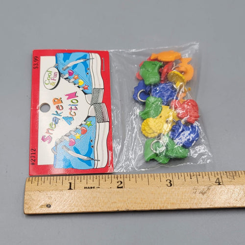 Blumenthal Lansing Sneaker Action Shoelace Charms 16 Count Multicolor #2712