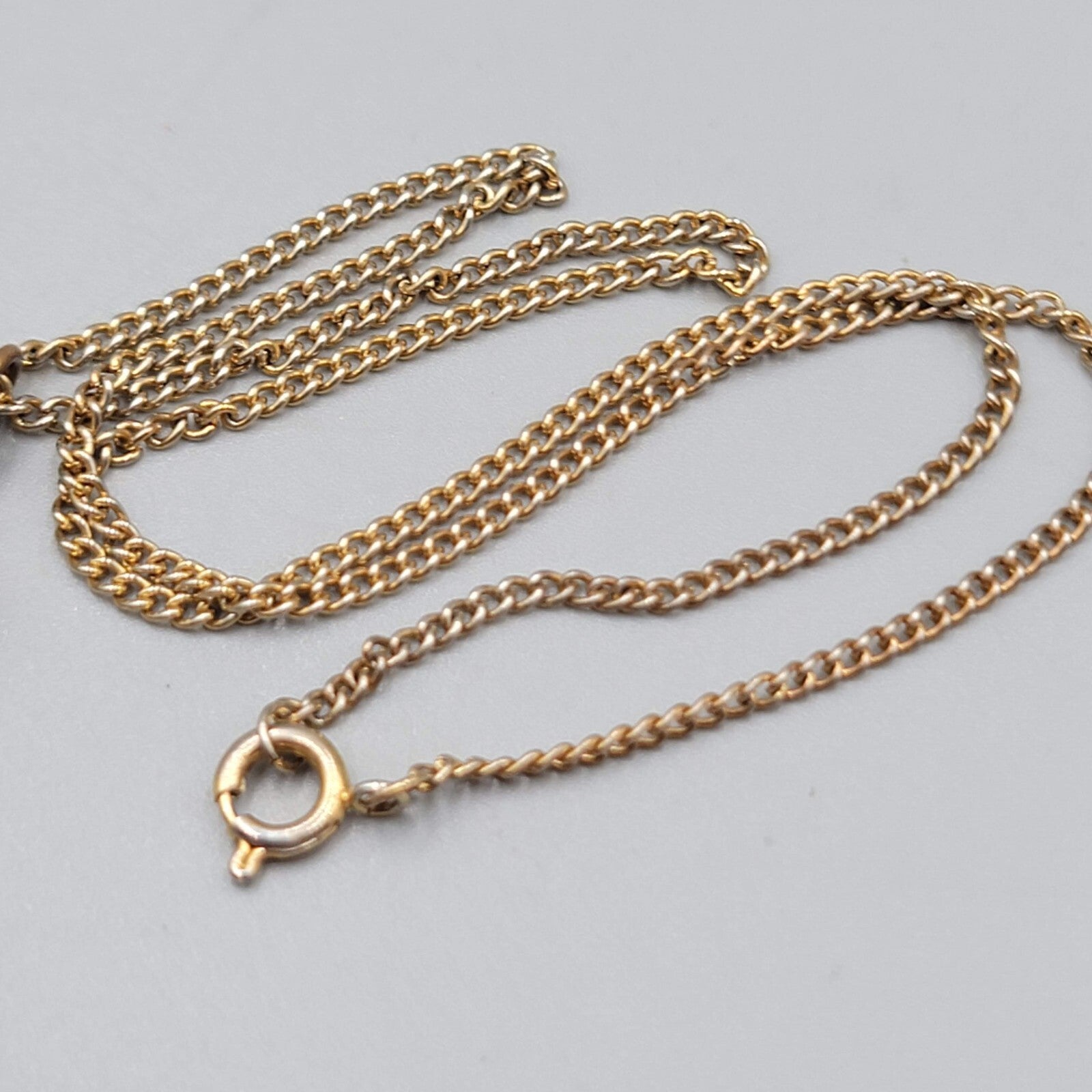 Vintage Holly Hobbie Pendant Chain Necklace Enamel  16"
