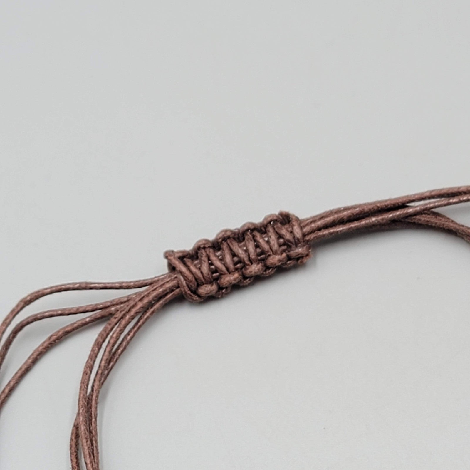 Fossil Necklace Blue Stone Adjustable Cord