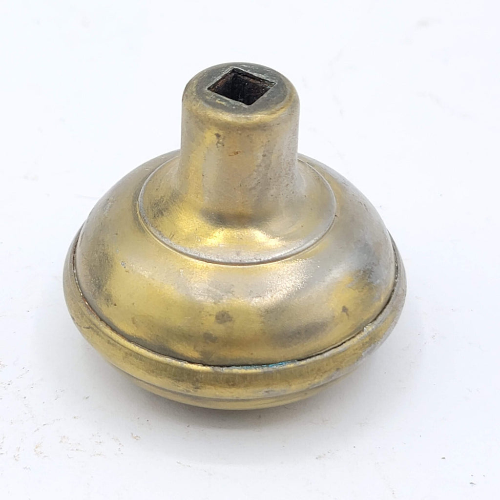 Single Vintage Steel Knob Reclaimed Salvage Hardware 2.25"
