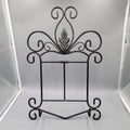 Large Tabletop Display Stand Easel Black Metal Iron Books Art Wedding Party 17in