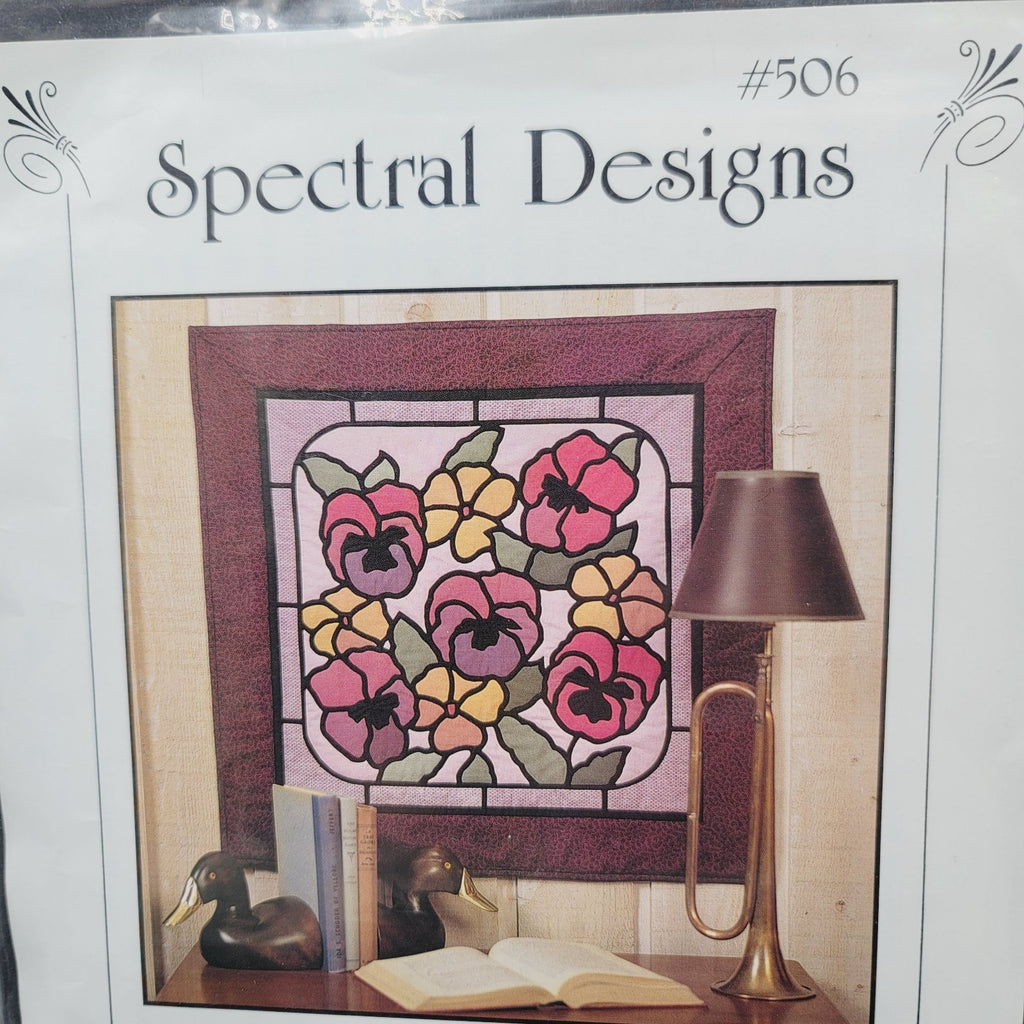 Spectral Designs 506 Summer Garden Pattern Cathy Robiscoes Stained Glass