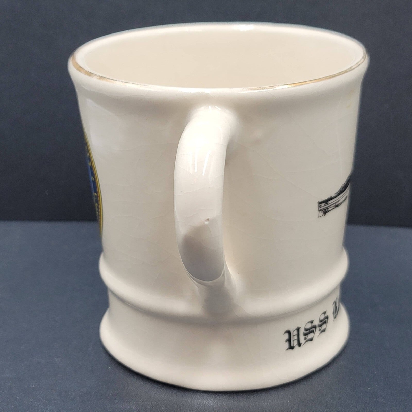 Navy USS Rowan DD 782 Coffee Mug Fifth Fleet Career Collectables Mil-Art