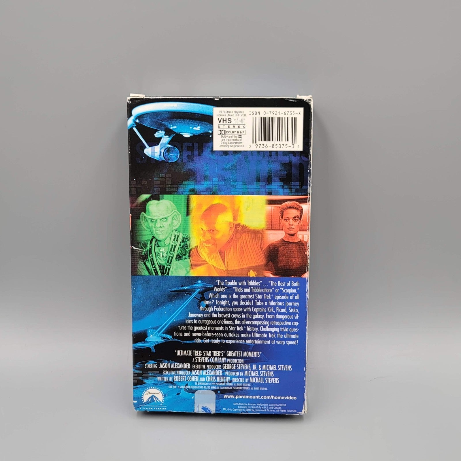 Ultimate Trek Star Trek's Greatest Moments 2000 VHS Factory Sealed Anthology