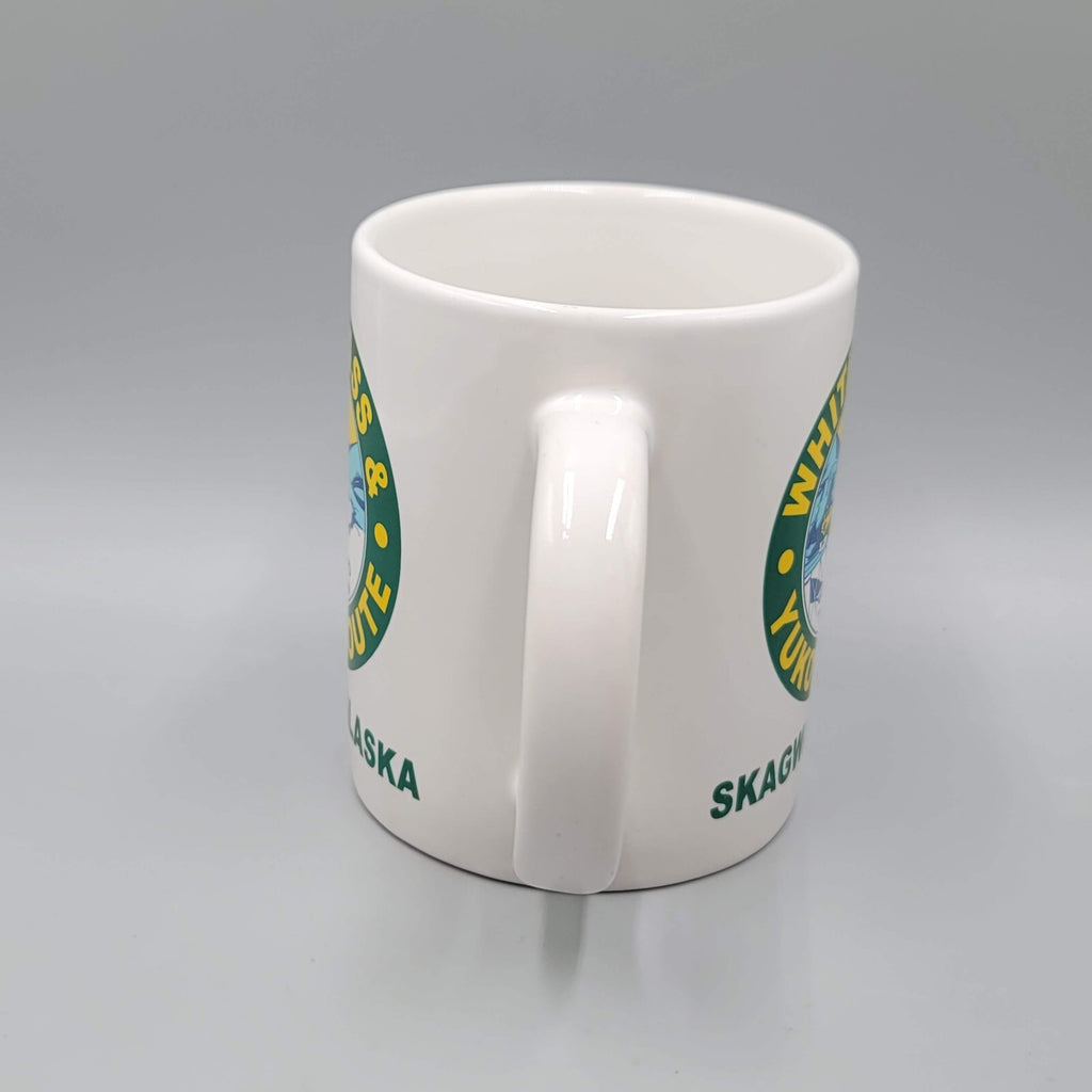 Vintage White Pass Yukon Route Gateway  Railroad Locomotive Coffee Cup