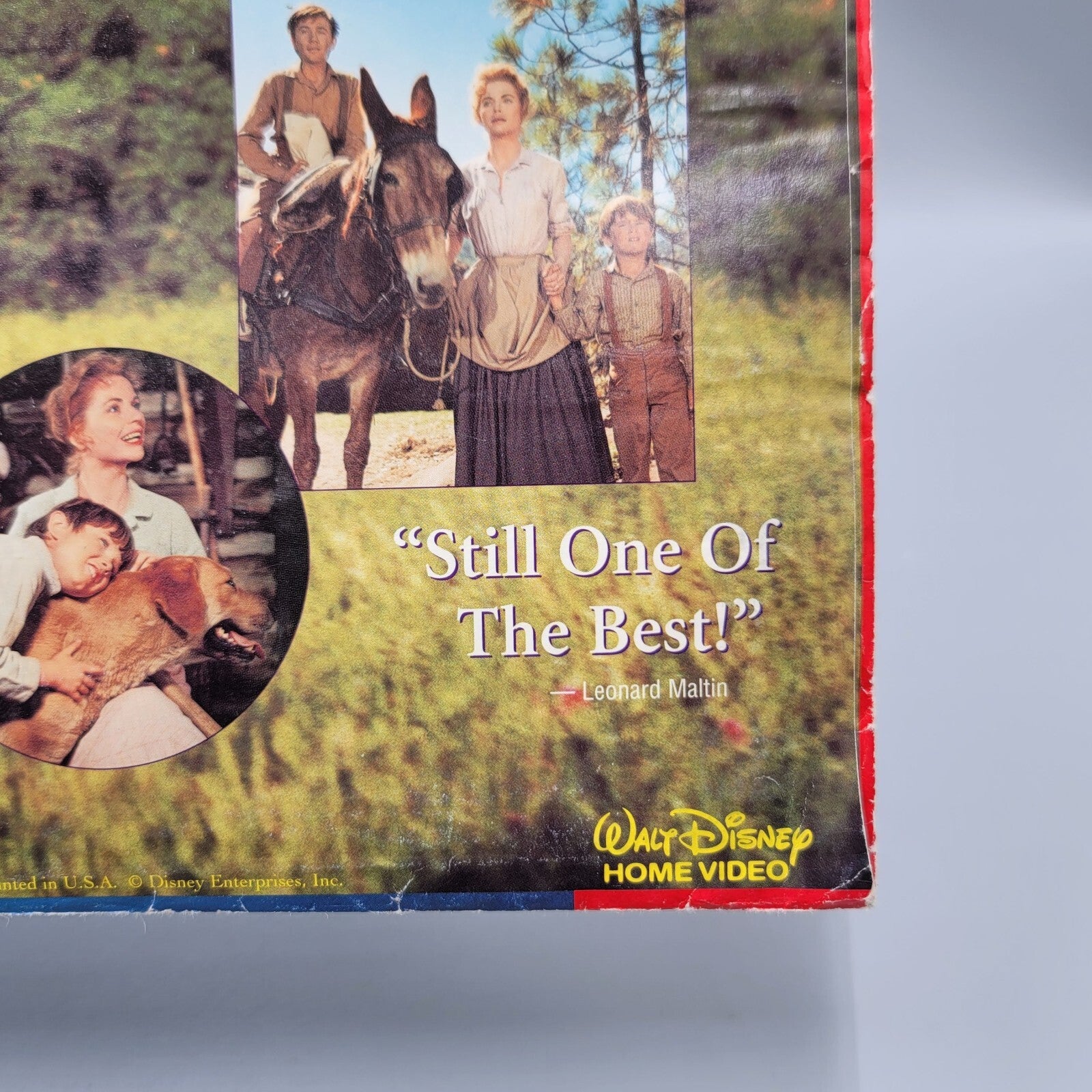 Vintage Walt Disneys OLD YELLER Home Video Press Promo Kit SEALED