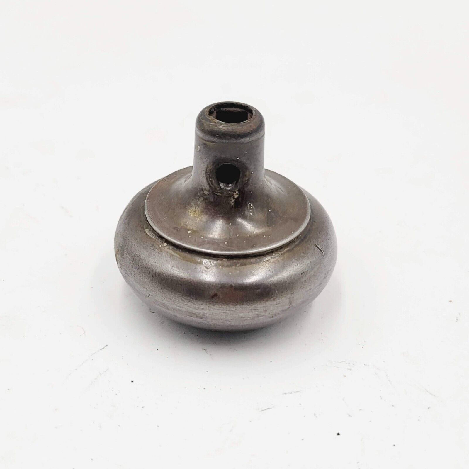 Vintage SINGLE Doorknob Steel Salvage Door Hardware  2106