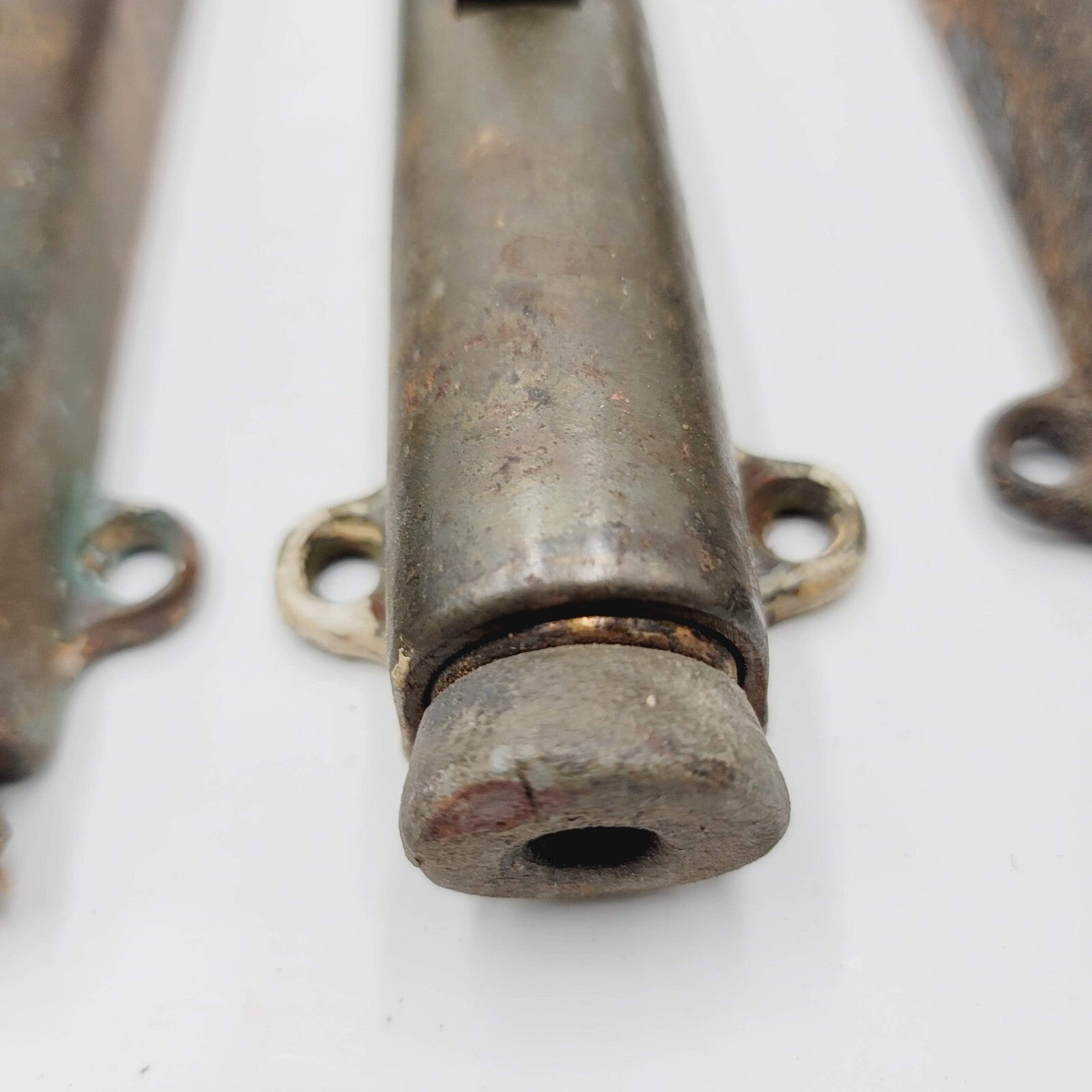Vintage Antique Plunger Door Stops Lot of 3 AS IS For Parts or Repair 7"