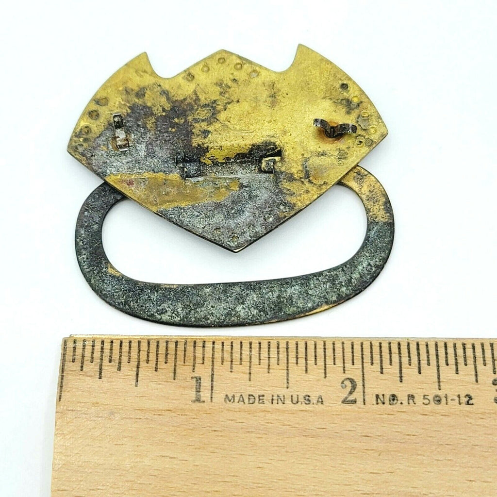 Vintage Brass Drawer Pull Handle Salvage Hardware SINGLE ONLY 2 1/4" x 1 5/8"