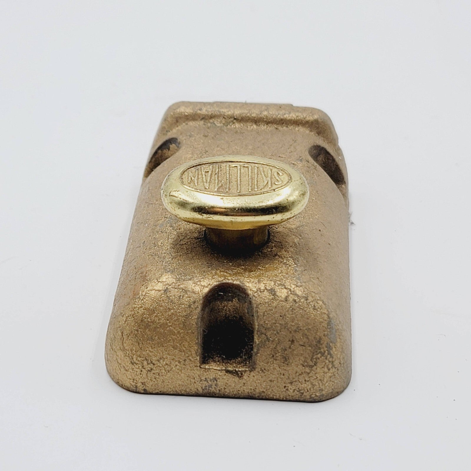 Vintage SKILLMAN Surface Rim Night Latch No Keeper Reclaimed Salvage