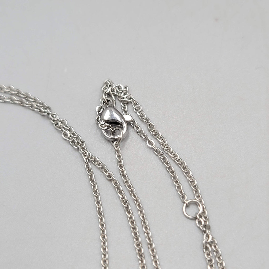 Infinity Heart Pendant Necklace Silver Plated 14" 16" 18" 20"