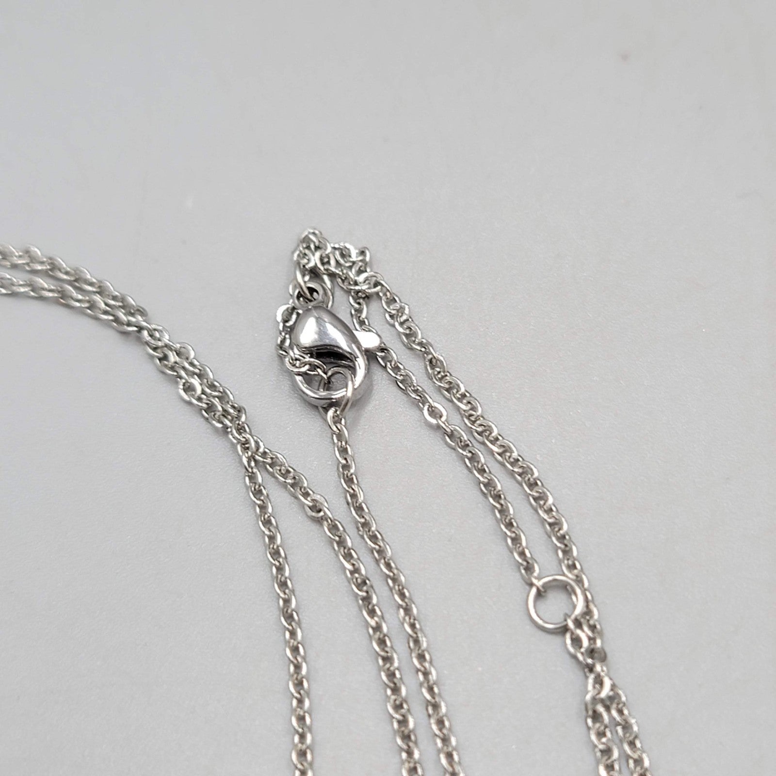 Infinity Heart Pendant Necklace Silver Plated 14" 16" 18" 20"