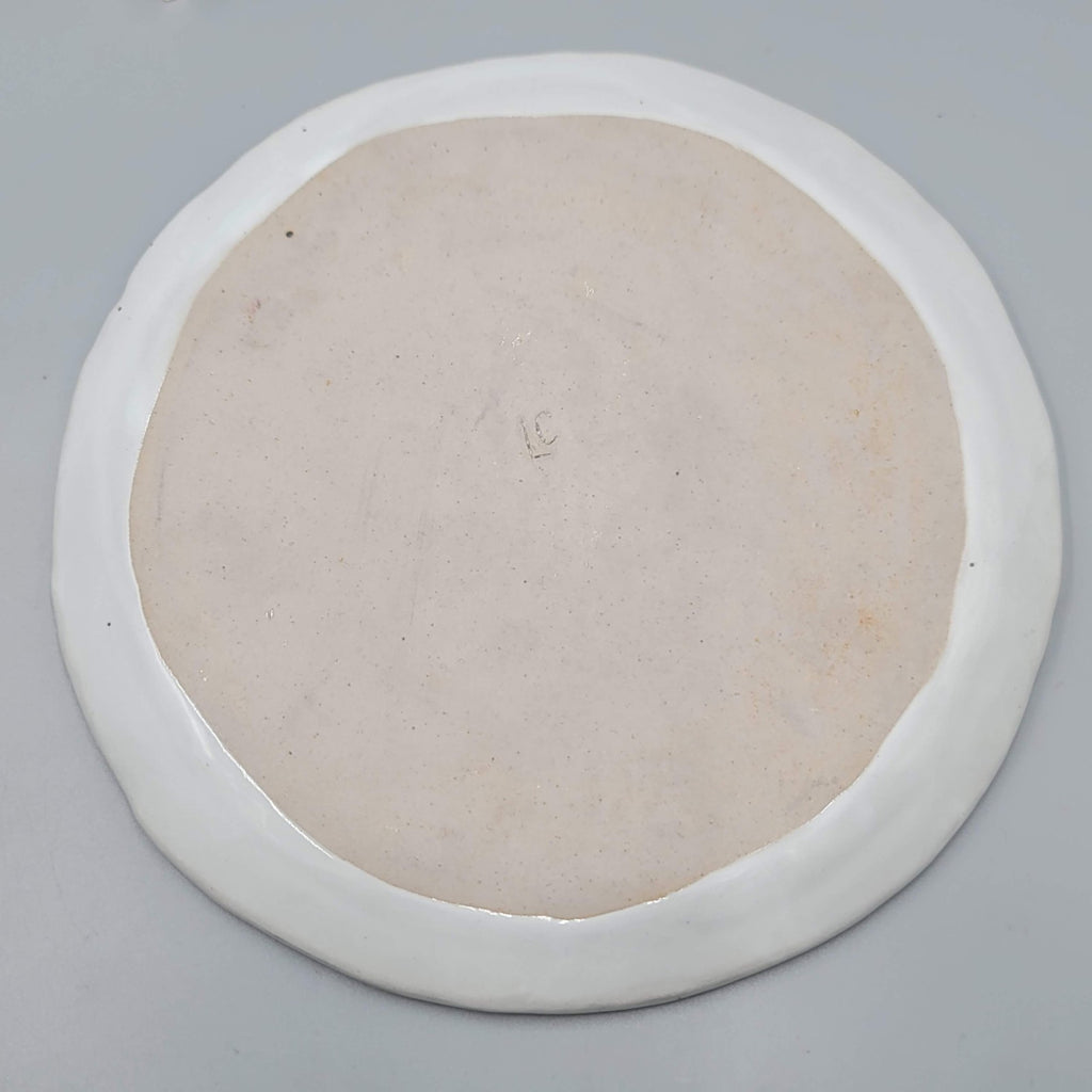 Breckinridge Souvenir Plate Colorado Artisan Pottery 8 in