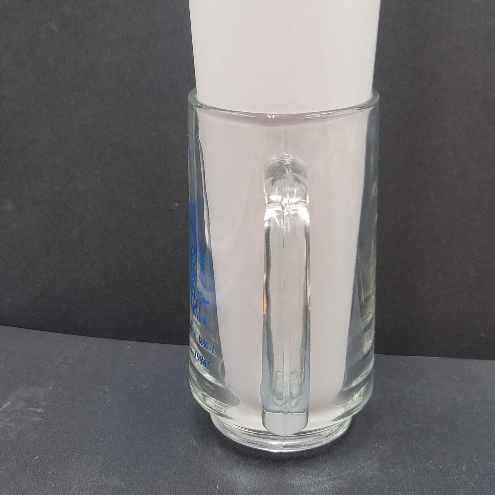 Vintage Amex Options 1986 America Salutes the Lady Statue of Liberty Glass Mug