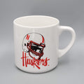 Huskers Coffee Mug Football Helmet Red White Tea Cup