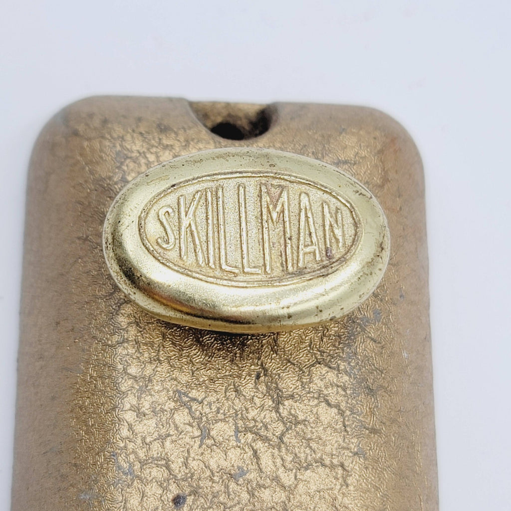 Vintage SKILLMAN Surface Rim Night Latch No Keeper Reclaimed Salvage