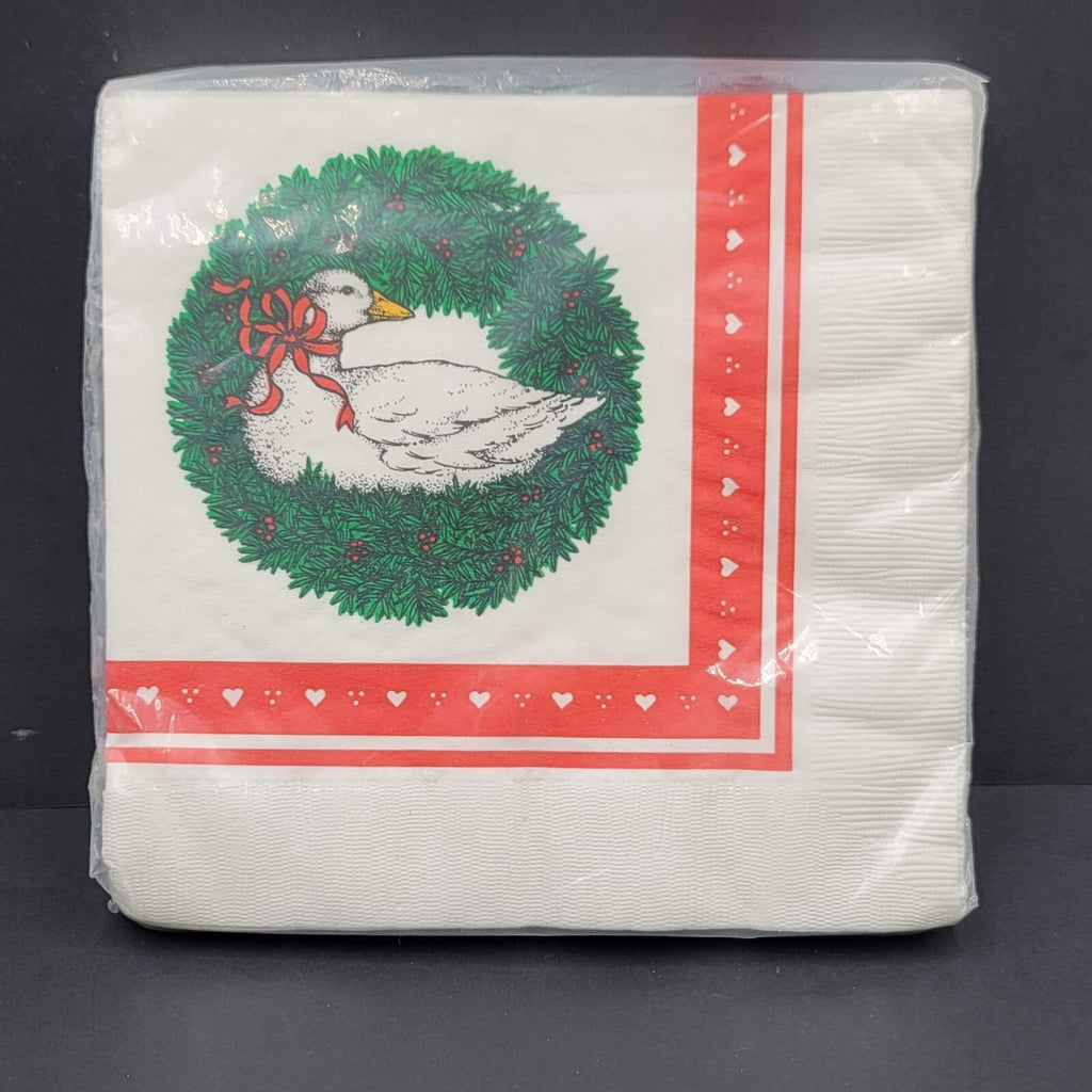 Vintage Christmas Cocktail Napkins Sealed Contempo Themes of Christmas 36 total