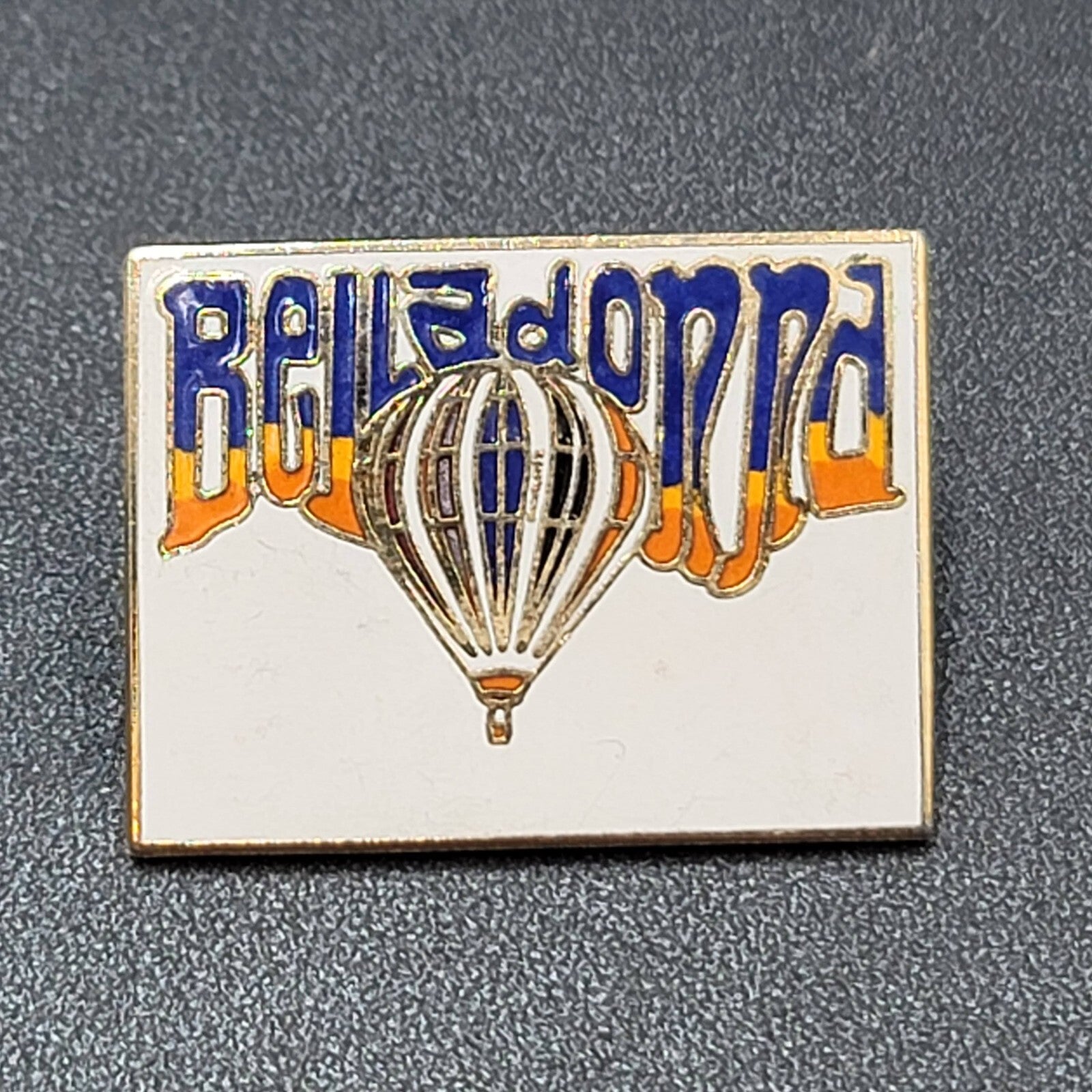 Vintage Bella Donna Hot Air Balloon Enamel Cloisonne