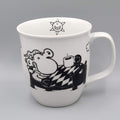 Sheepworld NICI Good Morning Mug Black White Cartoon Coffee Cup