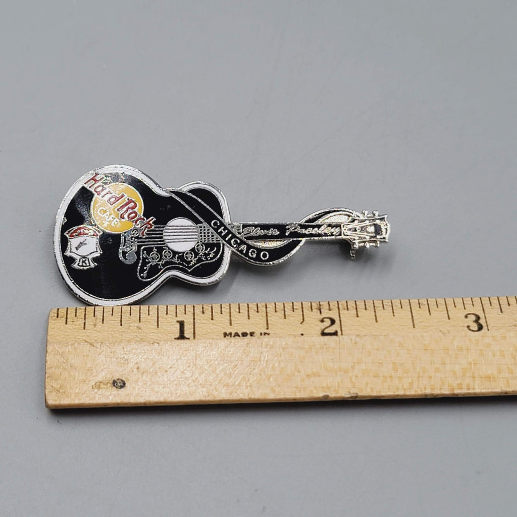 Hard Rock Cafe Salt Lake City Dead Rocker Guitar Pin Elvis Presley Series