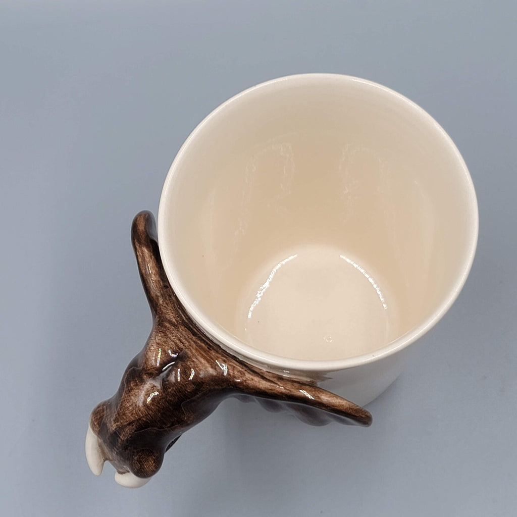 World Market Elephant 12 oz Ceramic Coffee Mug Ceramic 3D Look!