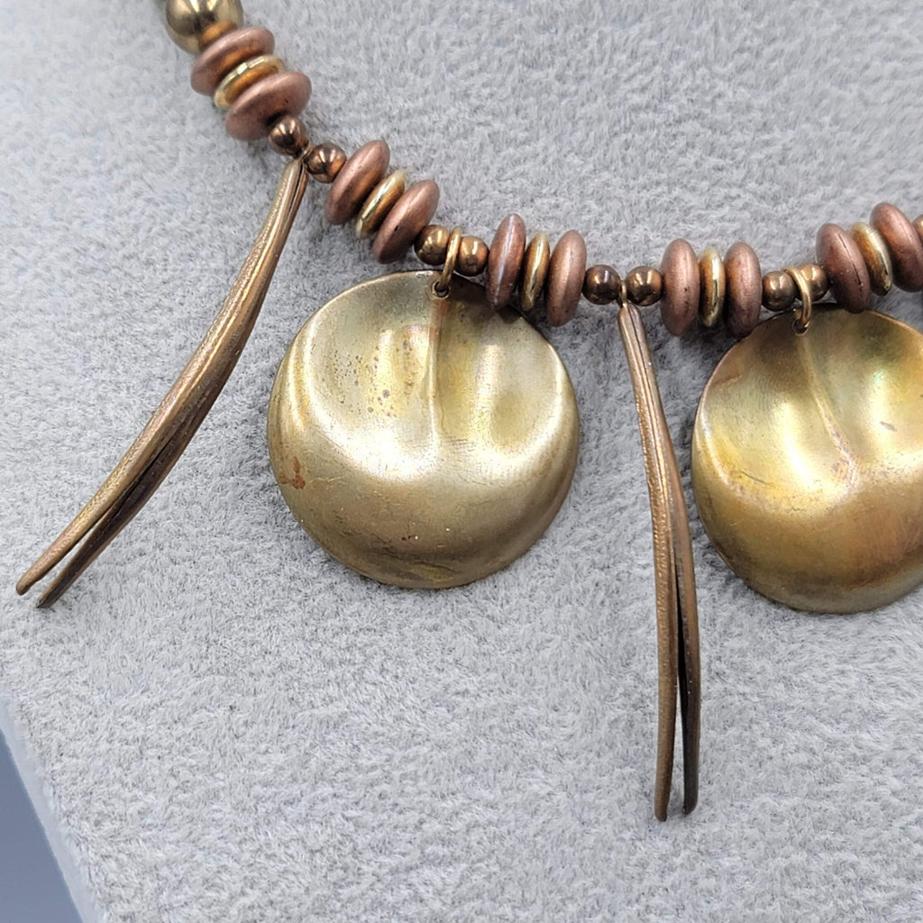 Vintage Designed by Paula Choker Necklace Estate Costume Jewelry 14"