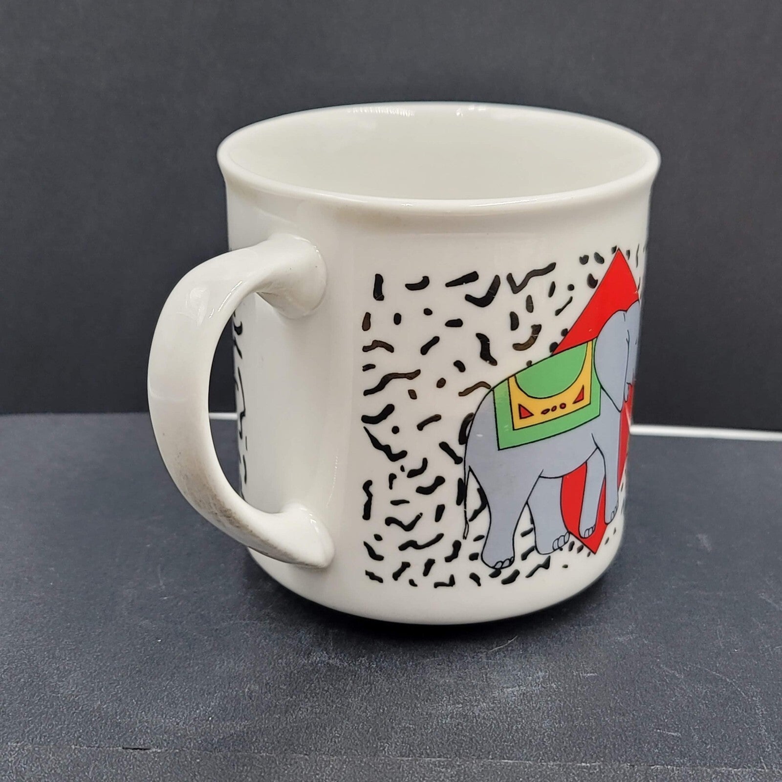 Vintage CIRCUS CIRCUS Casino Coffee Mug Cup Las Vegas Parade