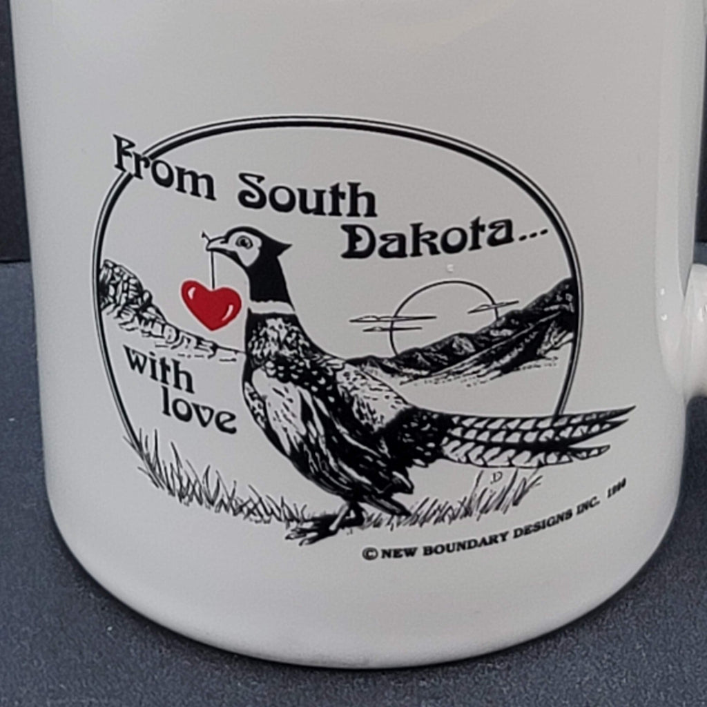 Vintage From South Dakota With Love Coffee Mug Cup New Boundary Designs