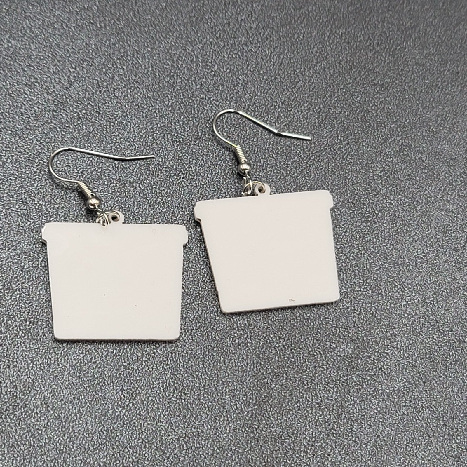 Pierced Earrings Milano Cookies Snack Novelty Fun Dangle  1"
