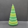 Vintage Hallmark Christmas Tree Candle Green Unused 7" New Old Stock