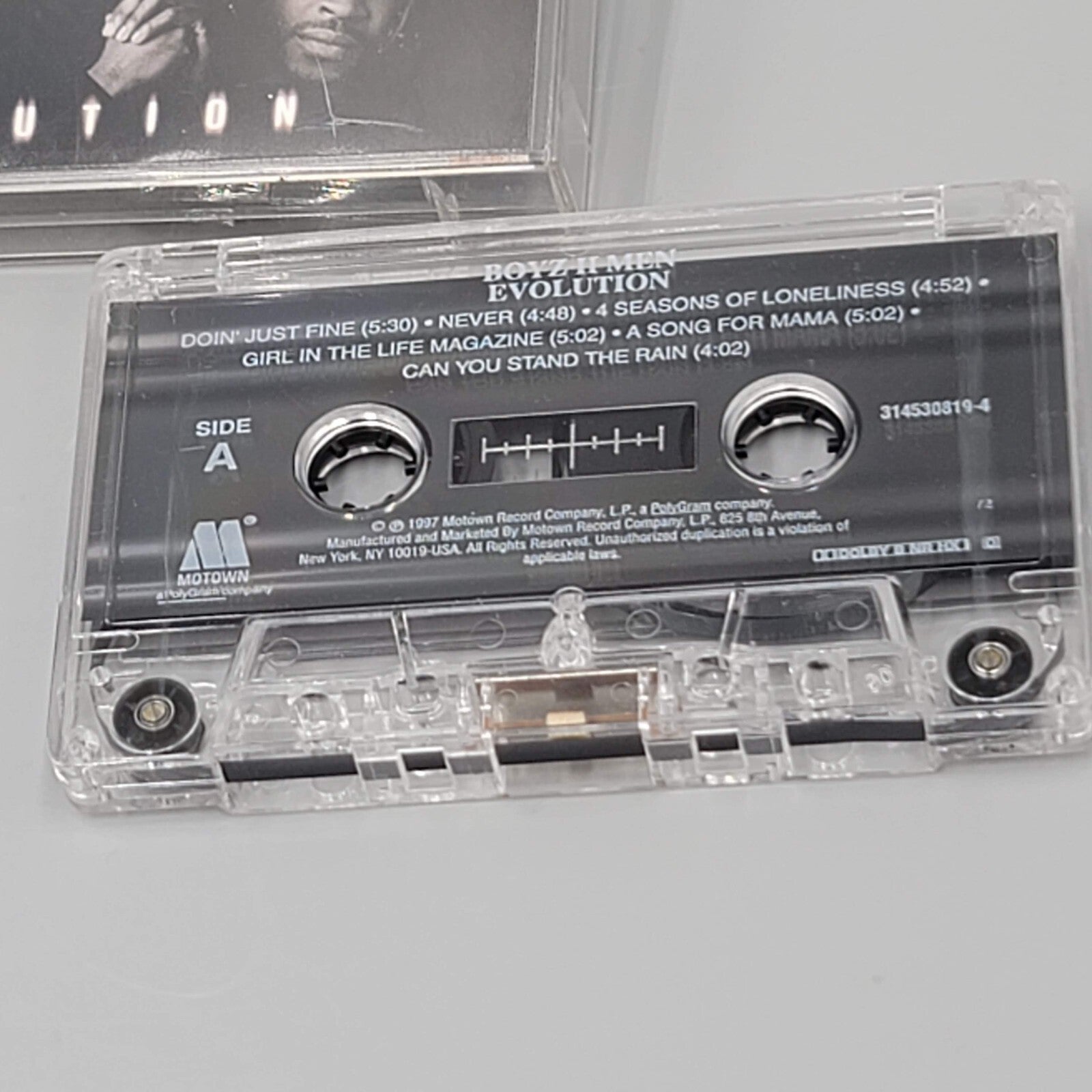 Evolution by Boyz II Men (Cassette, Sep-1997, Motown Records)