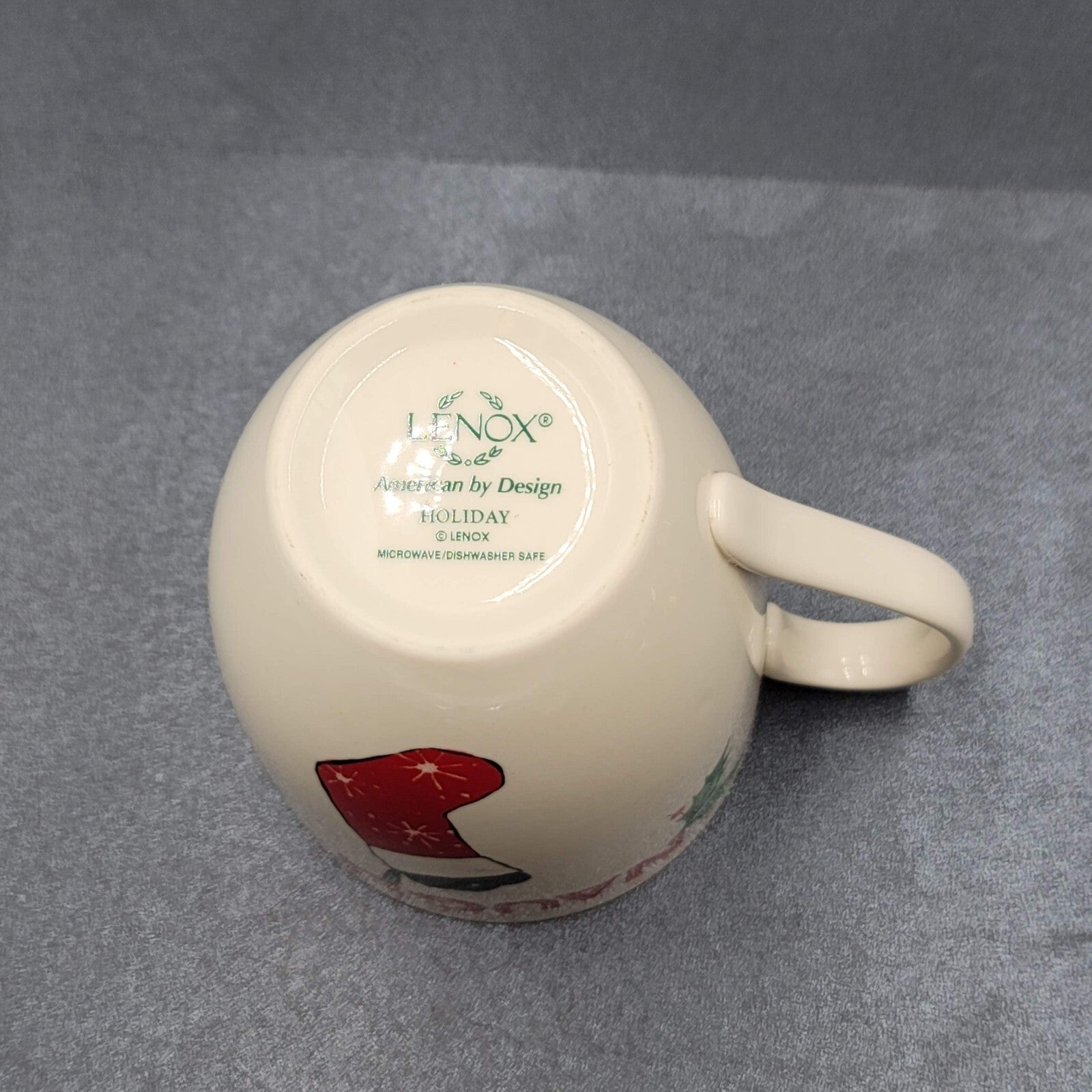 Lenox Christmas Mug Holiday Naughty Stocky Full of Coal