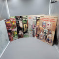 Vintage Plastic Canvas Pattern Book Lot Tissue Box Kitchen Basket Tote 80s Craft