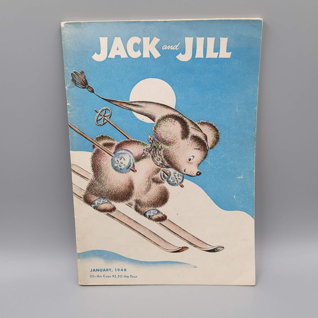 Jack And Jill Magazine January 1948 Children's Magazine