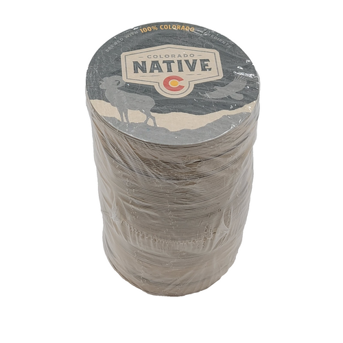 100 NEW Colorado Native Beer Coasters Sealed