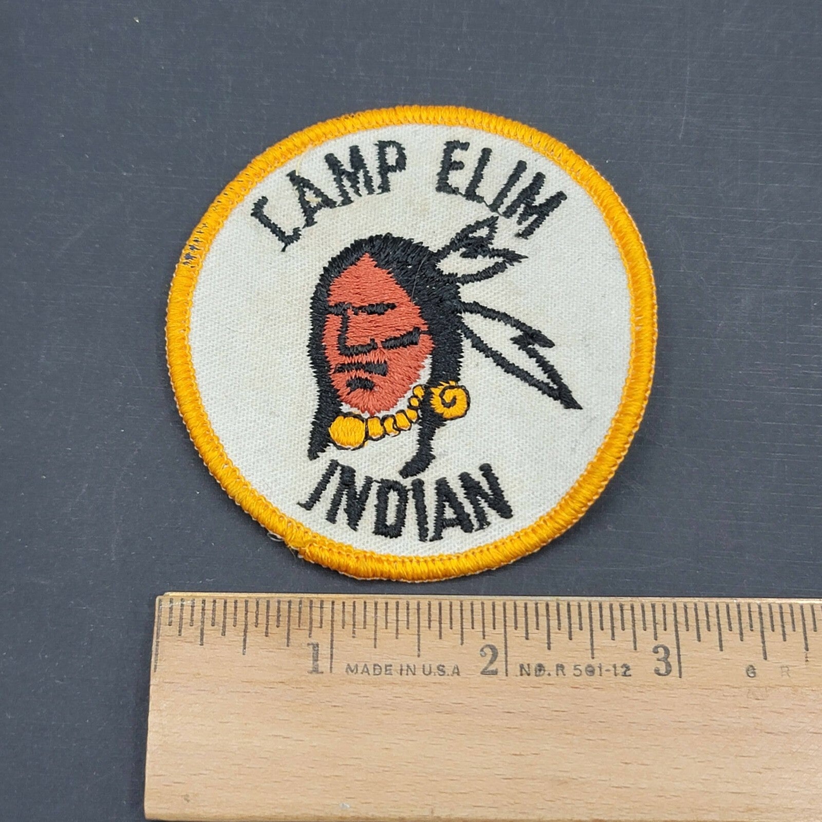 Boy Scout Camp Camp Elim Indian Patch 3"