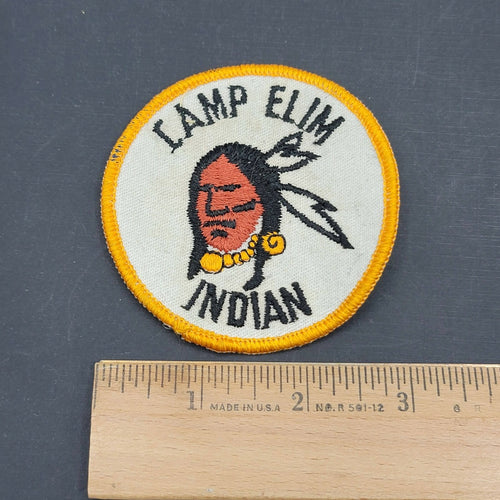 Boy Scout Camp Camp Elim Indian Patch 3"