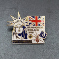 Lions Club Pin District 20 New York Bermuda 1998 Birmingham England Liberty