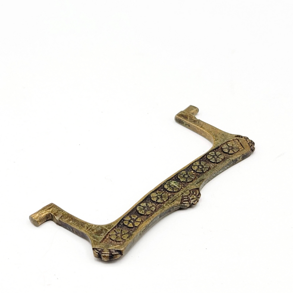 Vintage Brass Bail Pull Handle Replacement 3"  .5736