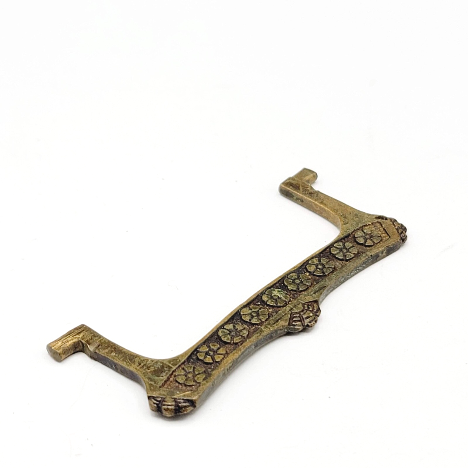 Vintage Brass Bail Pull Handle Replacement 3"  .5736
