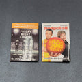 Vintage Lot Movie Promo Pin Back Buttons Pins Friday Night Lights Dodgeball
